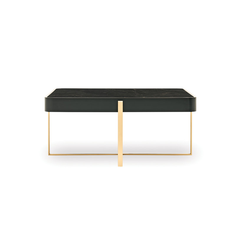 Mayreni Glass Top Coffee Table