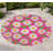 Sweet Daisy Decorative Outdoor Rug-352958847-352958817