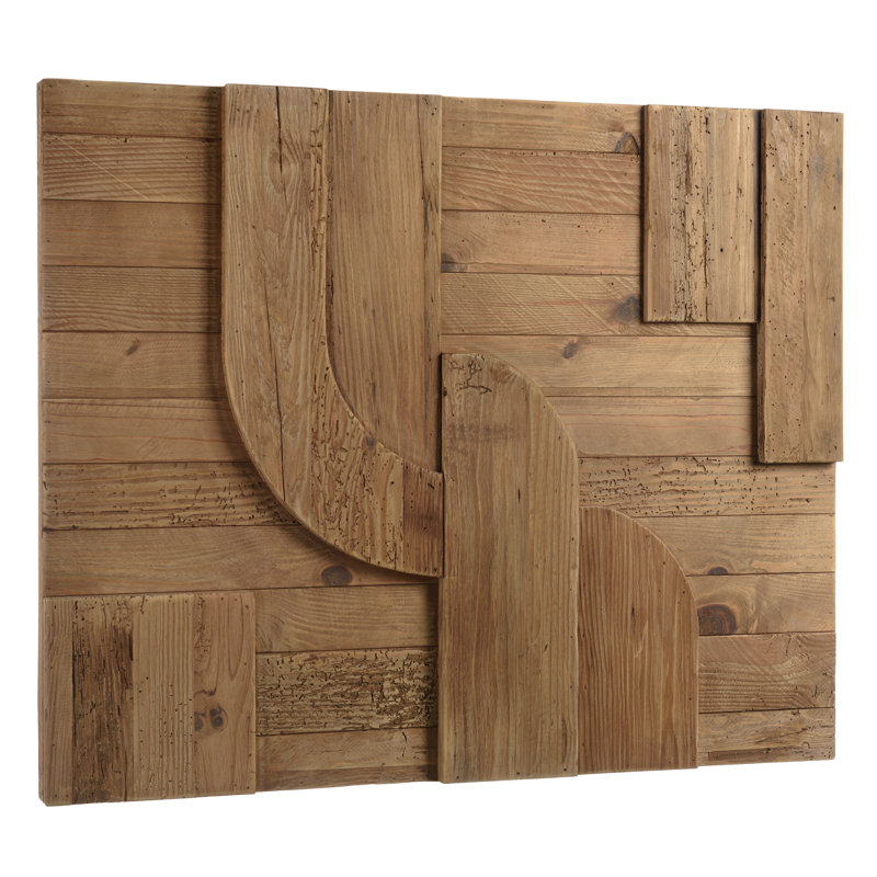 Frostburg Wall Decor on Solid Wood