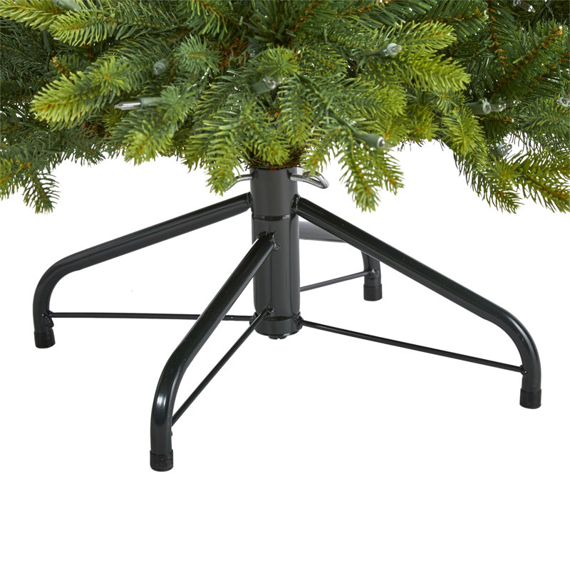 Lighted Artificial Christmas Tree, 6' H