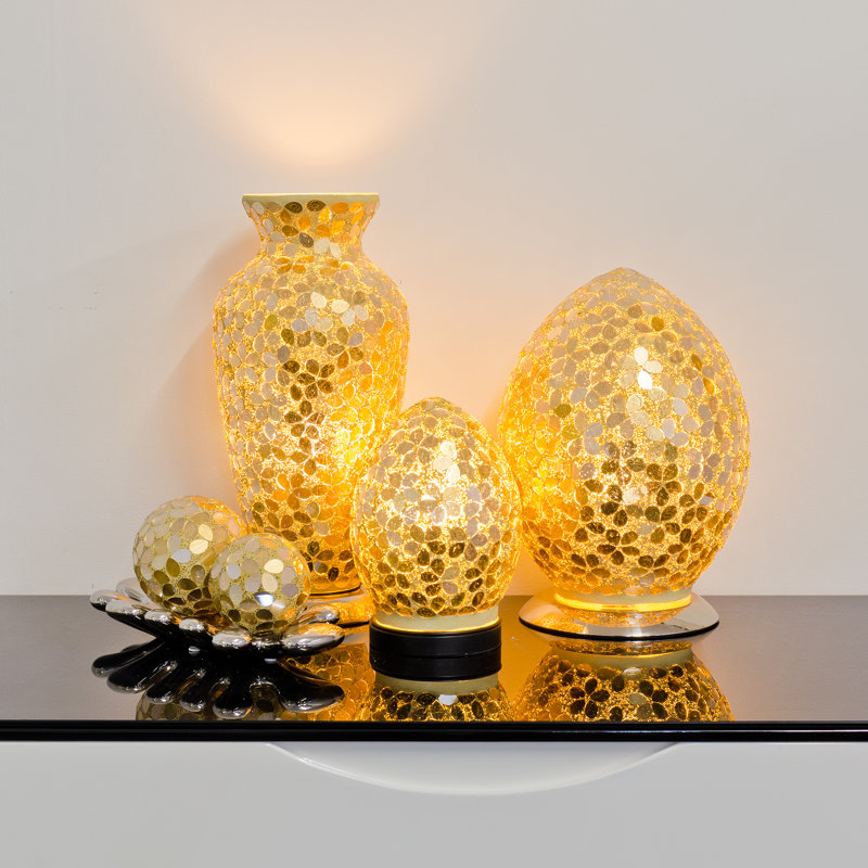 Culler Novelty Lamp, Light Gold