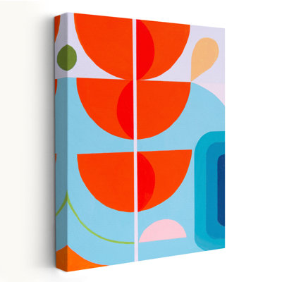 Running Toward The Sun 10 - Abstracts Contemporary Midcentury Modern Art