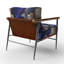 Crillon - Fauteuil d'appoint rembourré en marbre-1616667956