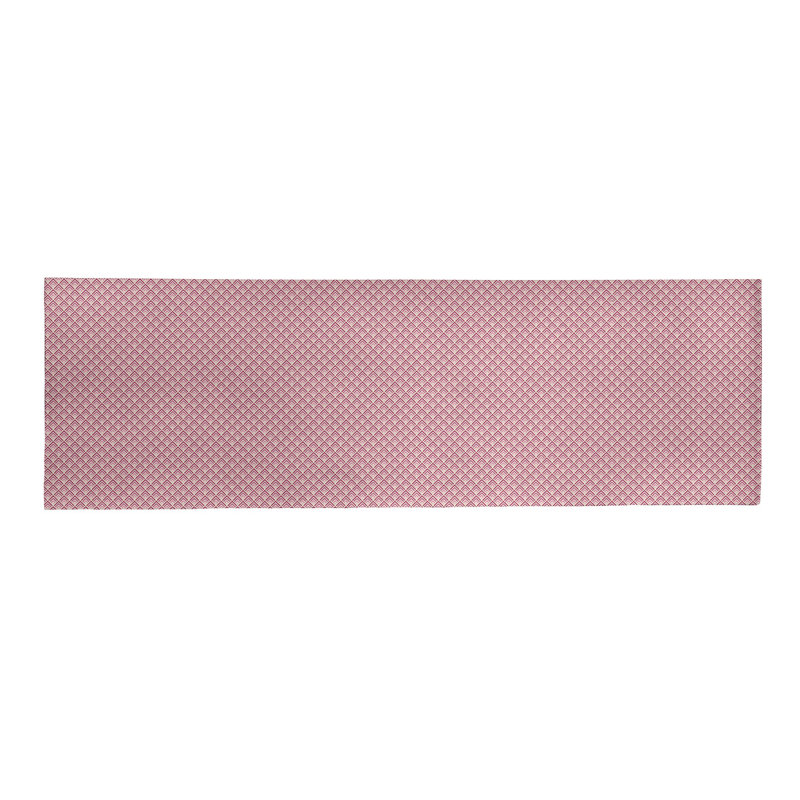 Tapis de zone rose dégradé géométrique classic, Tapis de couloir 2 pi 6 po x 8 pi