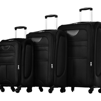 Lightweight Expandable 3 Piece Luggage - Tsa Lock Spinner Suitcase For With And 'S Day Run