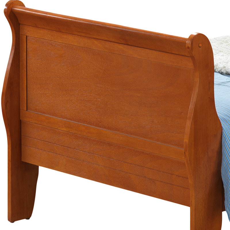 Citronelle Bed, Twin, Light Oak