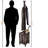 Asher Coat Tree with Umbrella Rack In Cappuccino Finish, 71.35'' H X 12.5'' W X 12.5'' D