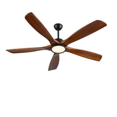 72-Inch wood Ceiling Fan with light