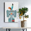 Boho Elephant - Reproduction d'art graphique encadré-902149061-902149086-902149062