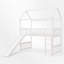 Lit simple mezzanine bas avec glissade-1938411165