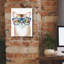 «Bespectacled Pet 2» par Melissa Averinos, art mural sur toile-1776692712