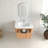 Wall-Mounted Floating Bathroom Vanity-2073992413