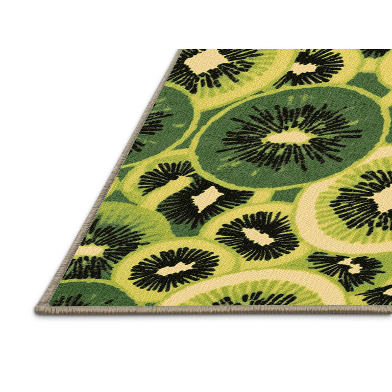  Tapis lavable Kiwi, Carré 4 pi