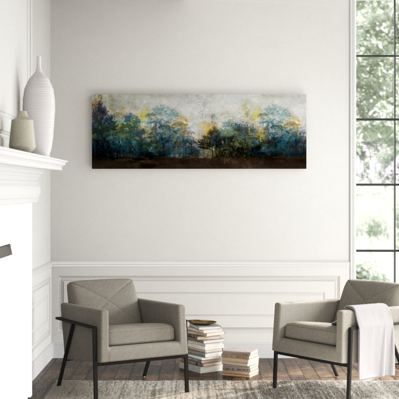 Morning Dye Print by Austin Beiv, 25" H x 72" W x 1.5" D, Outdoor