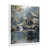 Cadre simple blanc, bois massif