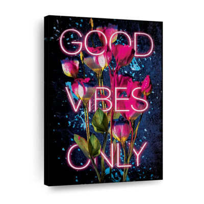 Good Vibes seulement, typographie
