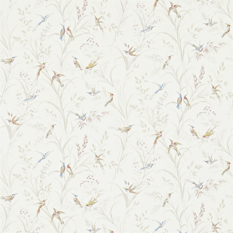 Tuileries Wallpaper, Taupe/Multi