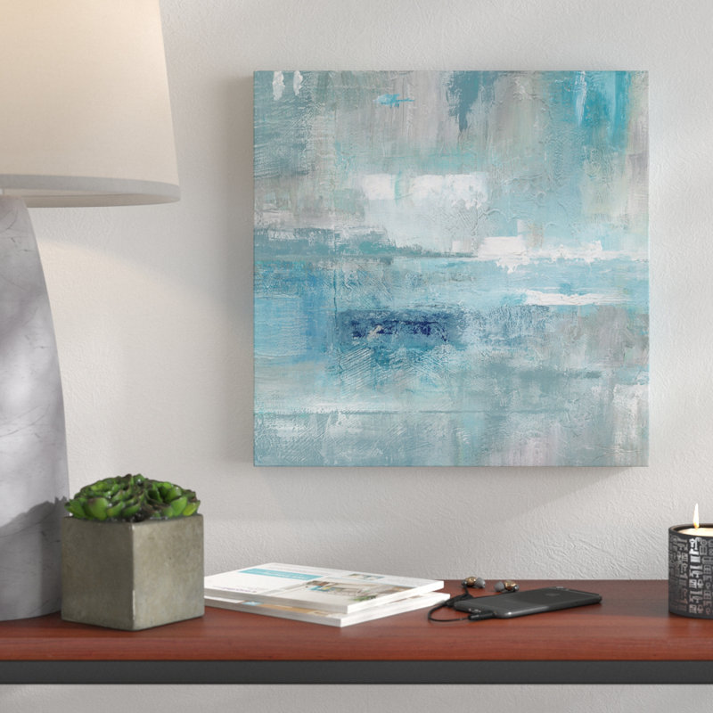 «Bay View» - reproduction d'art, H 40 po x l 40 po x P 1,5 po, Toile tendue