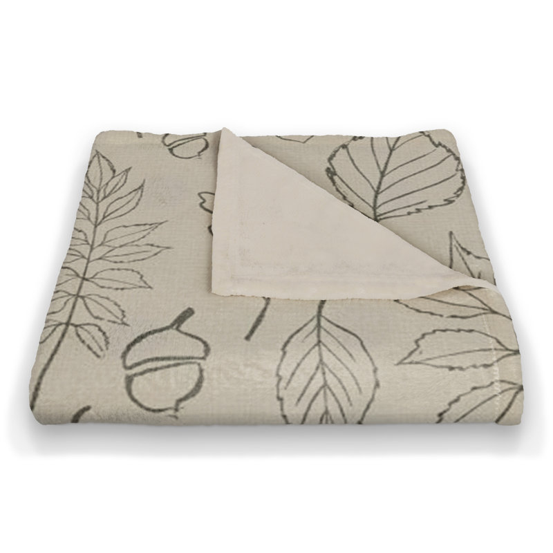 Hand Woven Throw Blanket, White