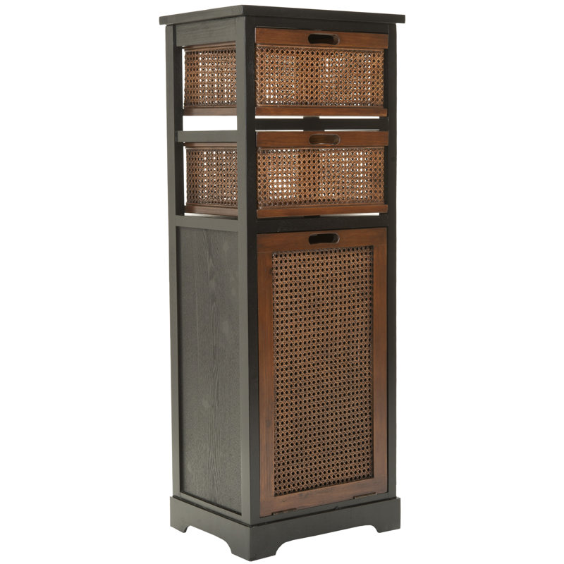 Solid Wood Accent Chest, Dark Brown