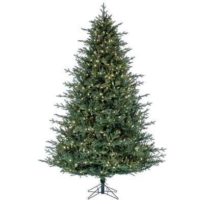 Lighted Fir Christmas Tree