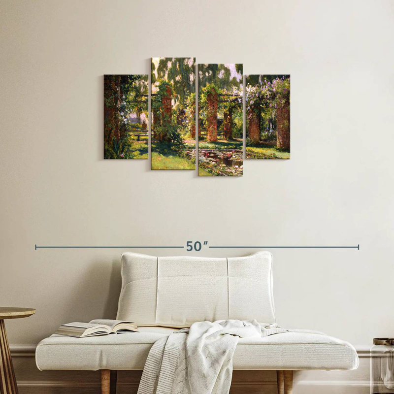 Senne The Lily Pond, H 22 po x l 36 po