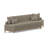 Perspective 106 " Chenille and Velvet Sofa-70373134-70373107