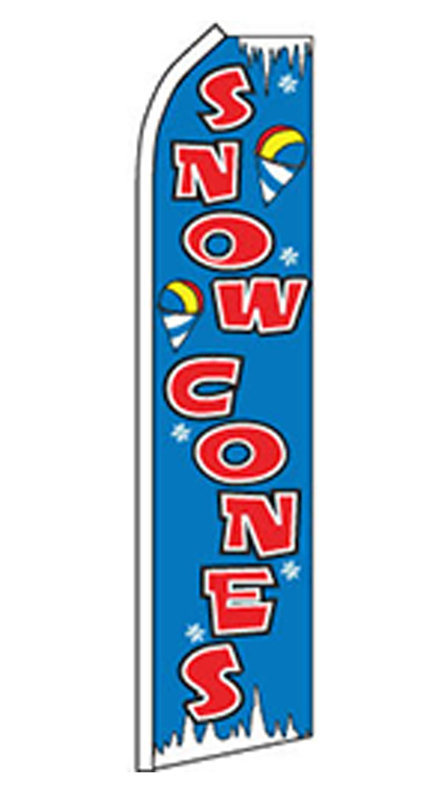 Double Sided 138'' H x 30'' W Polyester Feather Banner