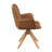 Genuine Leather Swivel Accent Office Chair