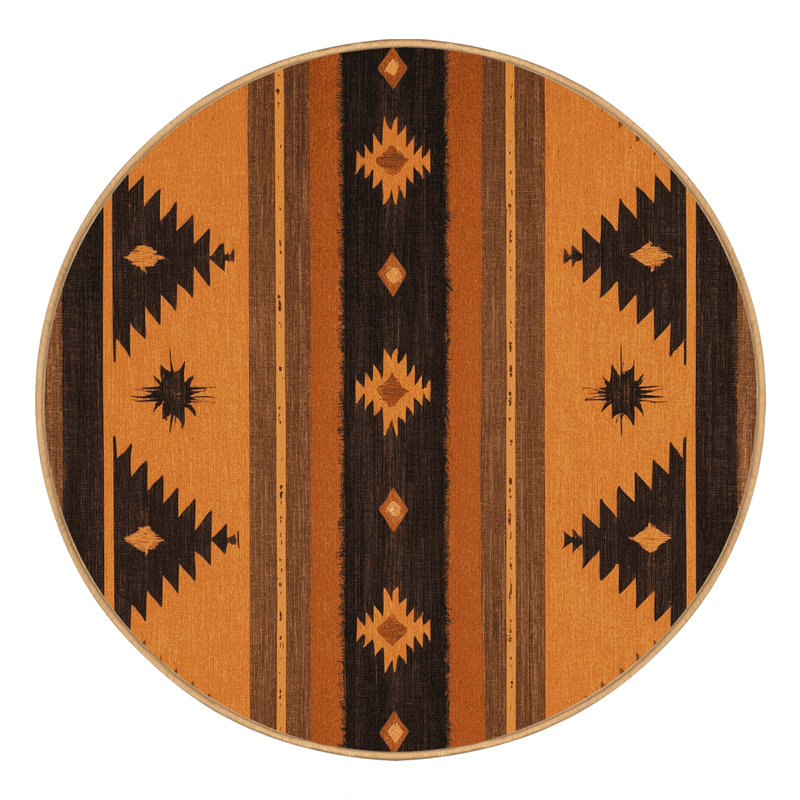 Nomadic Solace Rug, Round 7'