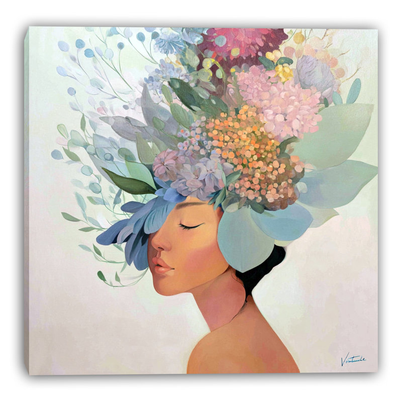 Art mural doux tendu sur toile tendue, 20 po L x 20 po H x 1,5 po P