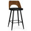 Tabouret de comptoir rembourré Micah