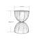Table basse 12,2 po