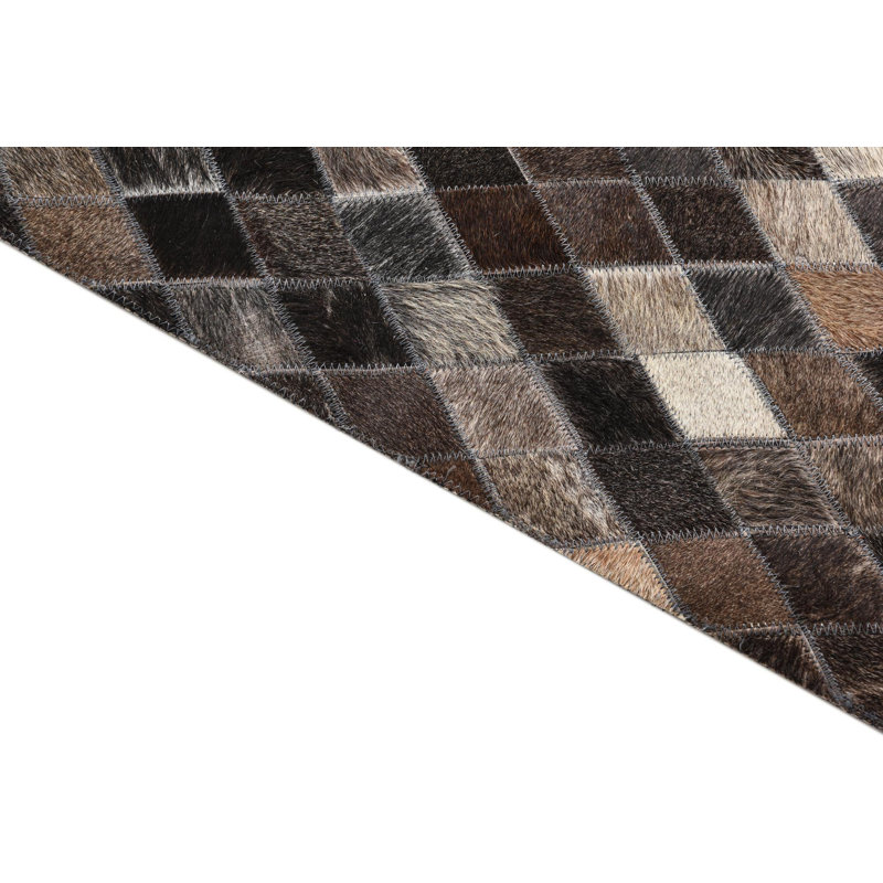 Tapis gris foncé Juliana