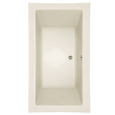 Kayla 74'' x 42'' Soaking Acrylic Bathtub