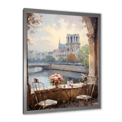 Notre Dame de Paris, Floral View II - City Paris, art mural