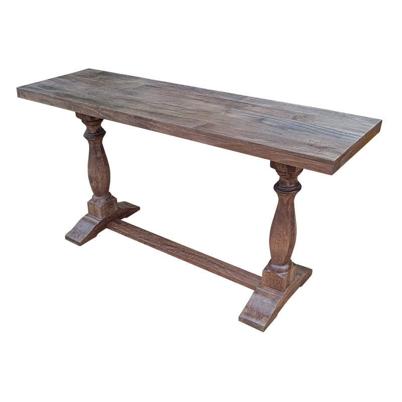 Caniyah 63'' Solid Wood Console Table