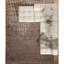 Hand Knotted Abstract Area Rug in Ash-1039750251