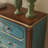 European style living room painted accent chest