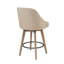 Tabouret de comptoir avec siège pivotant-1988124127