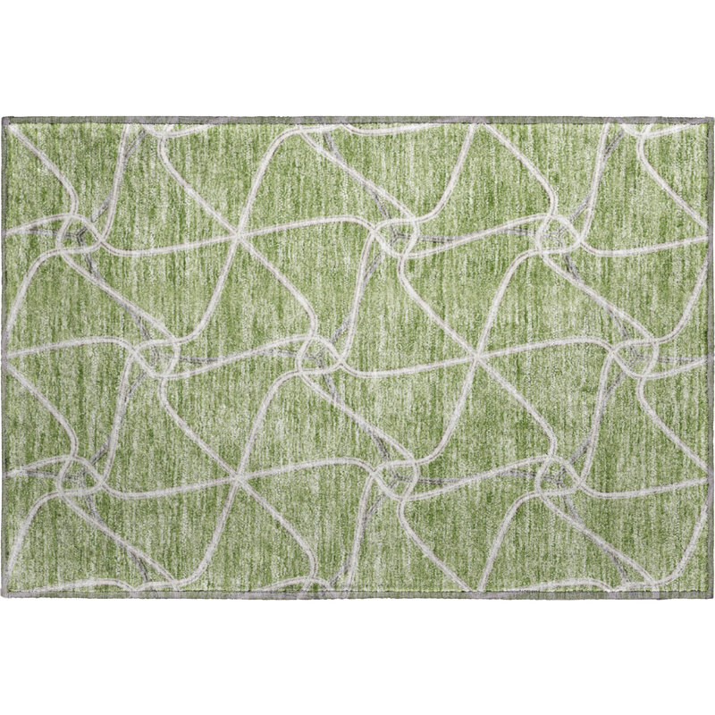 Tapis aloès de qualité supérieure lavable à la machine Prisco, Rectangle 1 pi 8 po x 2 pi 6 po