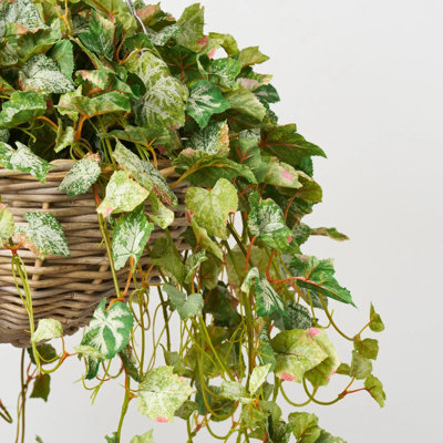 Faux Floral in Basket