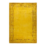 Fine Vibrance One-of-a-Kind 6' 1" X 8' 10" Hand Knotted Area Rug