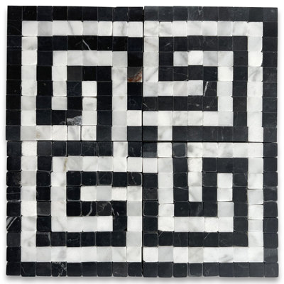 3.5 in. x 3.5 in. Polished Marble Tile