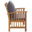 Banc de jardin en bois Benji-1273575162