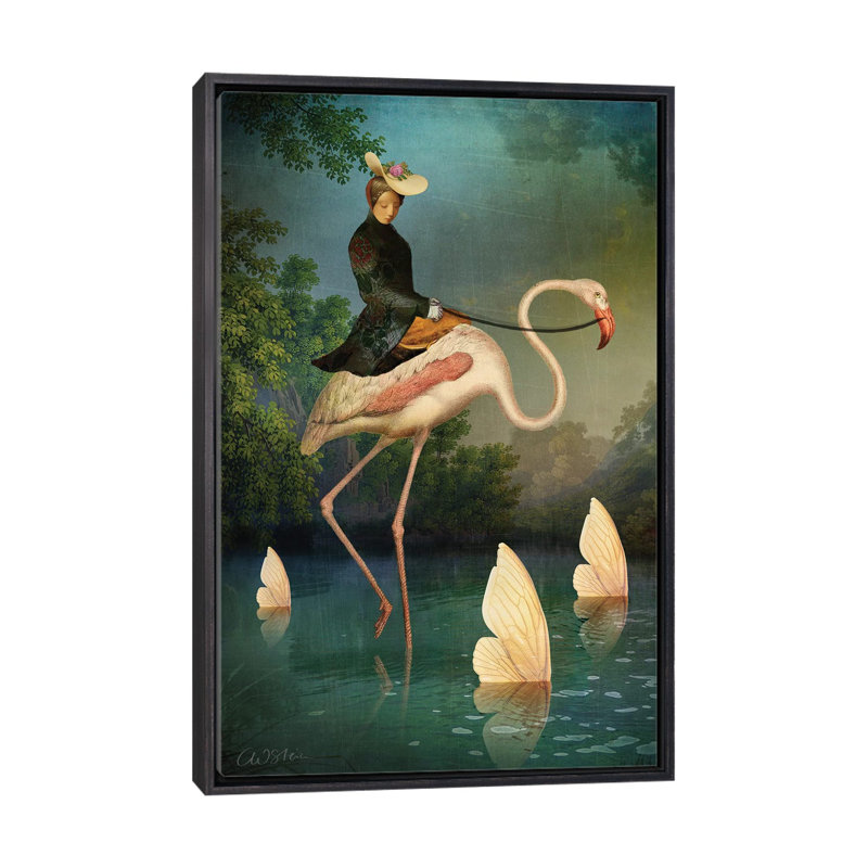 Le Passage, Catrin Welz-Stein par Catrin Welz-Stein - impression d'art graphique, H 26 po x l 18 po, Toile encadrée