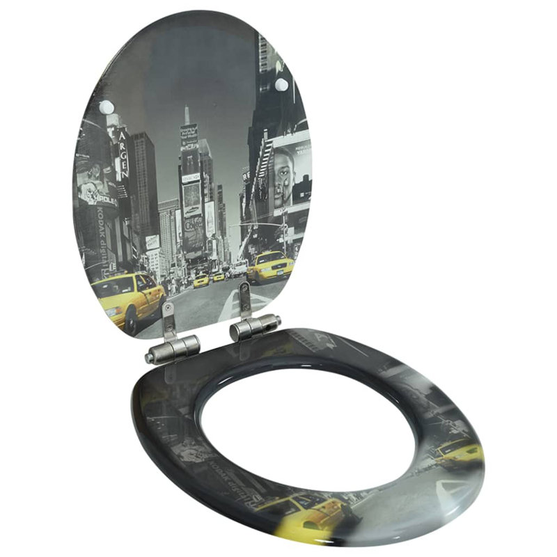 Saulters Soft Close Round Standard Toilet Seat