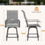Ensemble de 2 tabourets de bar pour patio avec dossier haut-971557371-971557319