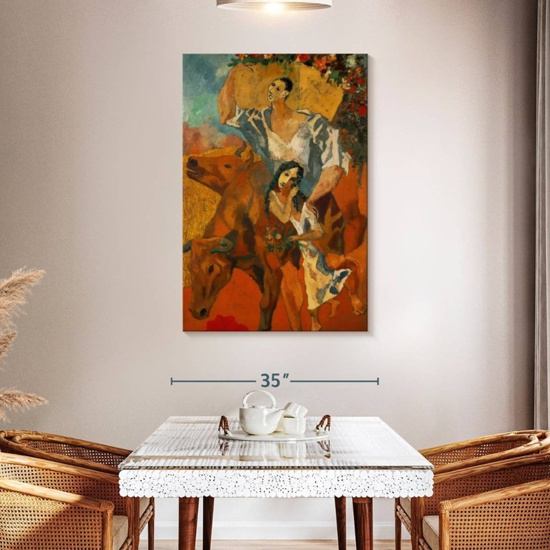 Avery The Peasants, 48" H x 32" W