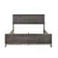 Mobilier de chambre à coucher moderne et élégant 1pc beau lit brunâtre-114208365